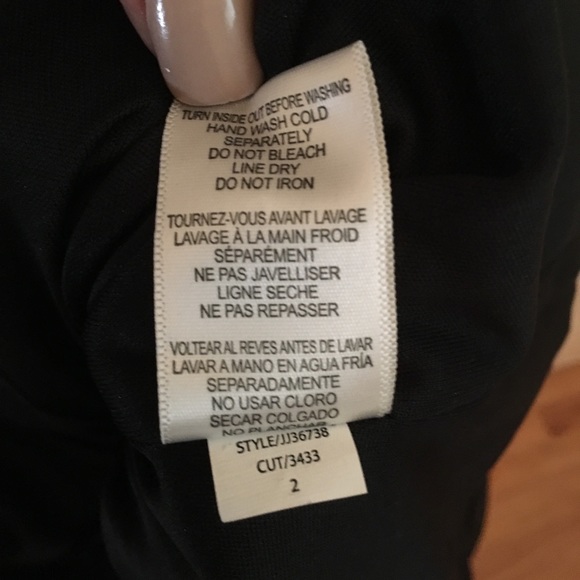 Julia Jordan Diamond Jacquard V-neck Dress size 12 - Picture 8 of 8